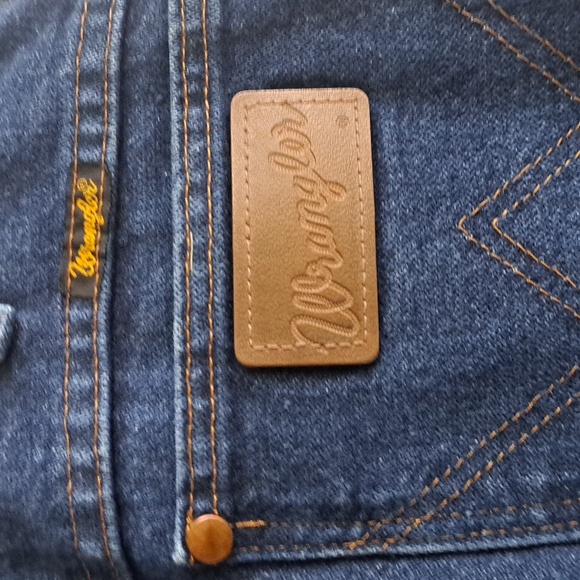 Vintage Men's Wrangler Jeans - Size 28x34 / XS/S - Dark Wash 1980's Jeans - Picture 6 of 11